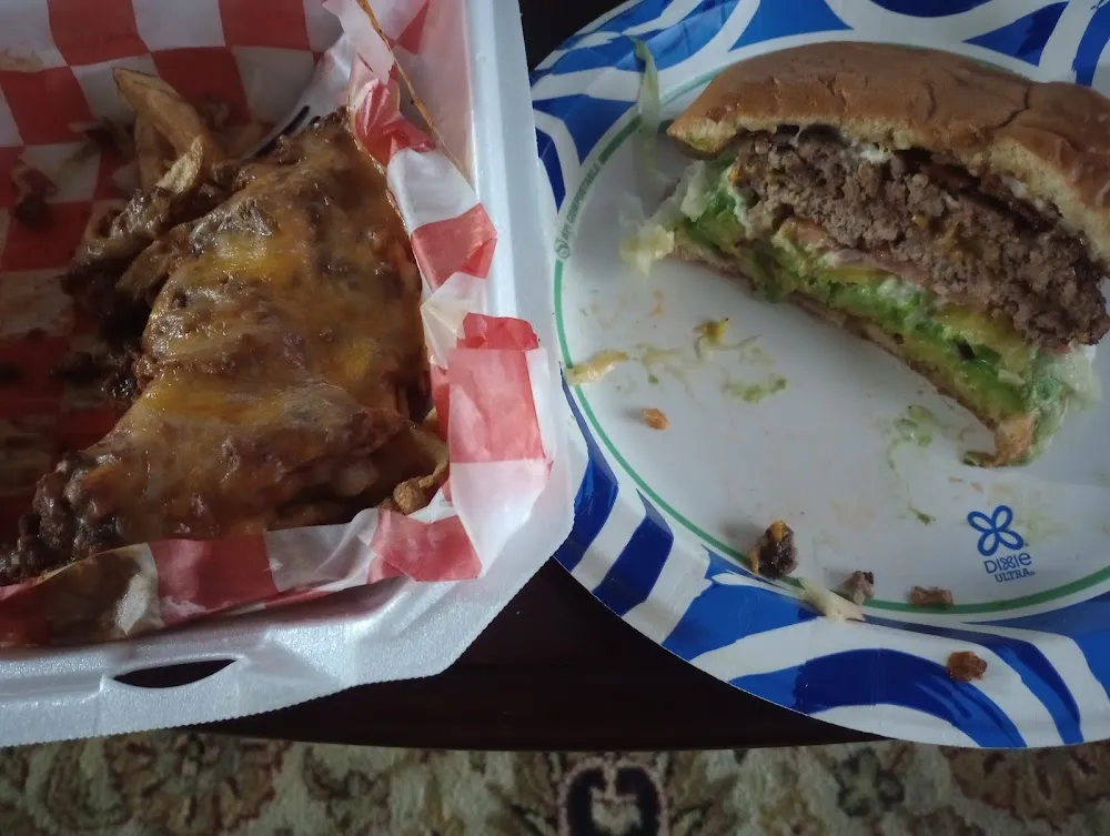 Double Cheeseburger Combo with Chili Cheese French Fries