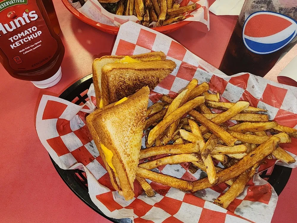 Grilled Cheese and Fries